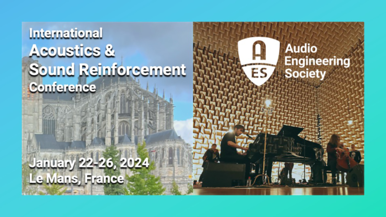 2024 AES International Acoustics & Sound Reinforcement Conference
