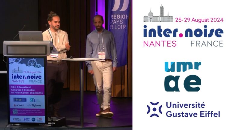 InterNoise 2024 – Plenary Lecture by Arnaud can and Pierre Aumond : Six pathways to characterize urban sound environments